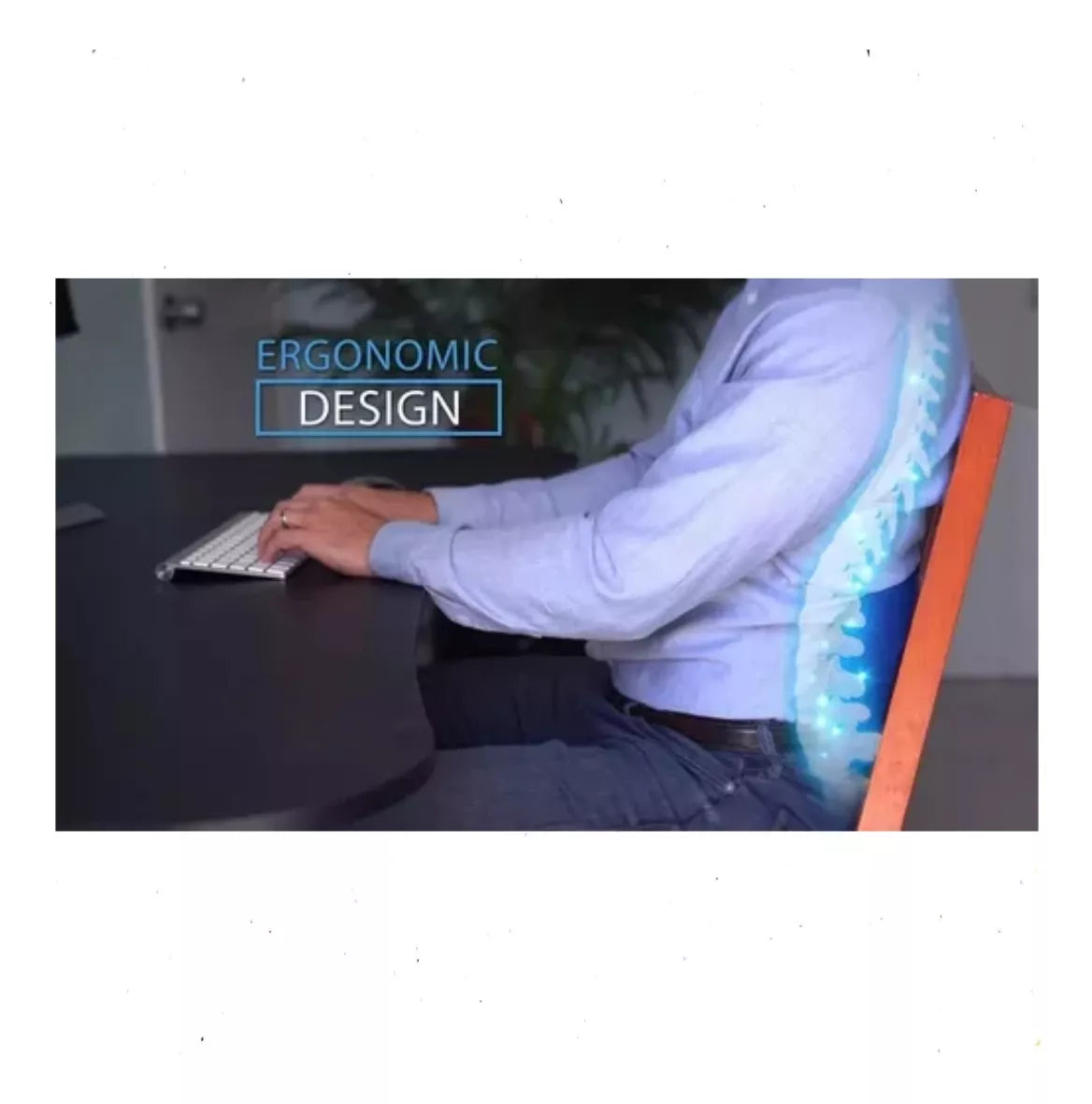 Almohada Ergonómica De Apoyo Lumbar