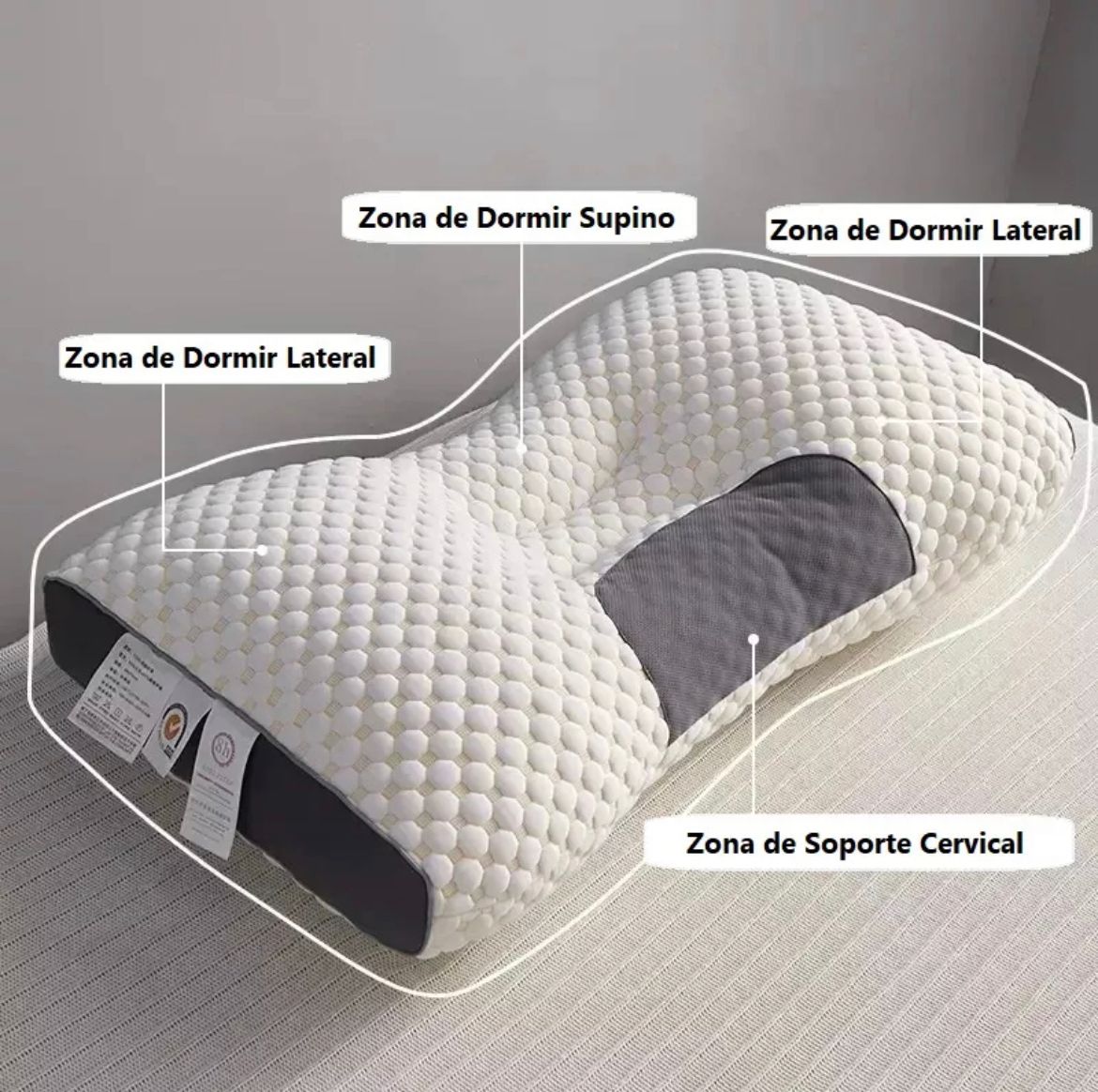 Almohada Ergonómica 3d Ortopédica