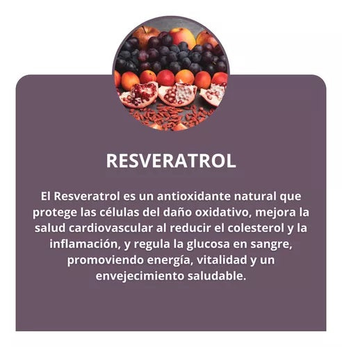 Resveratrol Concentrado 1500mg 90 Cápsul