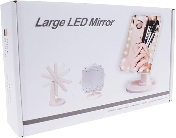 Espejo Maquillaje 360 22 Led