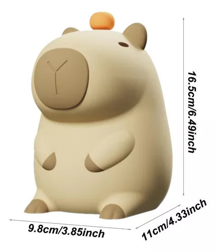 Luz nocturna de silicona Capybara
