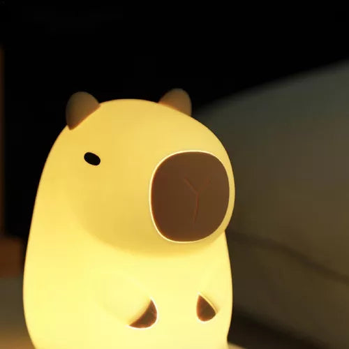 Luz nocturna de silicona Capybara