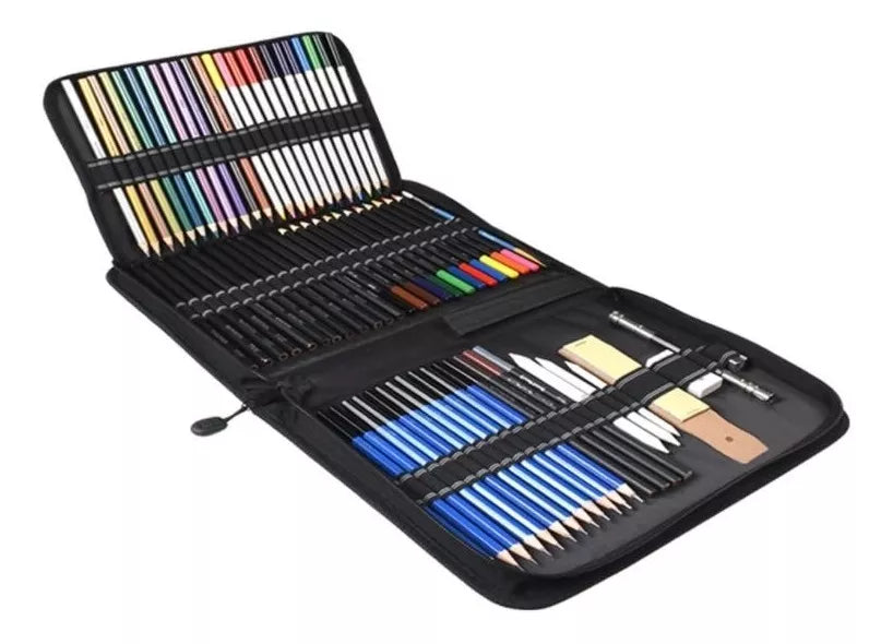 Kit de 72 Lápices de Colores para Dibujo