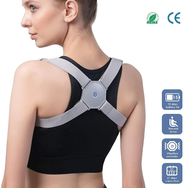 Corrector de postura inteligente recargable