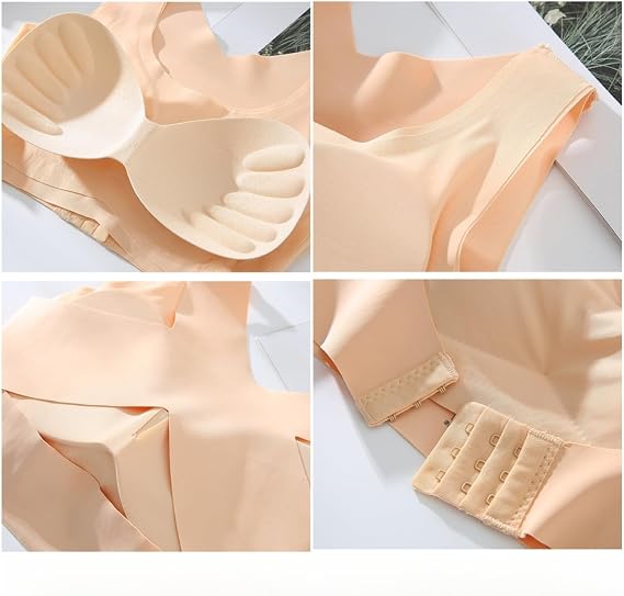 Sujetador de compresión de alto soporte para mujer, para uso diario y ofrece soporte para la espalda, sujetadores para mujer, talla grande, cierre frontal