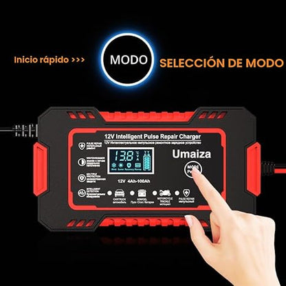 Cargador batería 12V