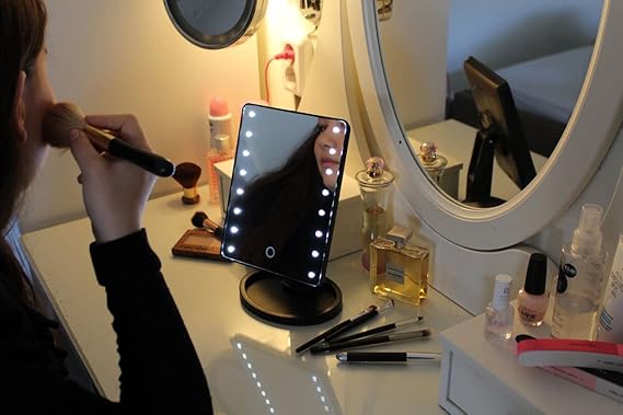 Espejo Maquillaje 360 22 Led