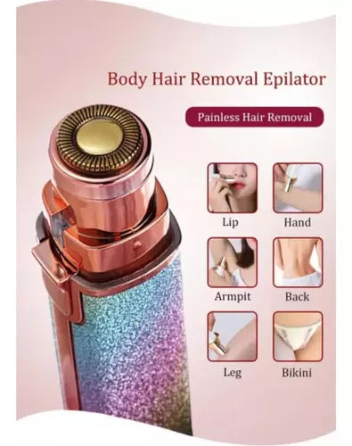 Depiladora facial 2 en 1 USB