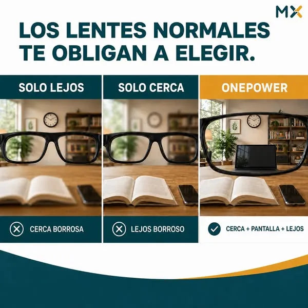 Lentes Opticos OnePower™ – Tu Vista, Más Cómoda